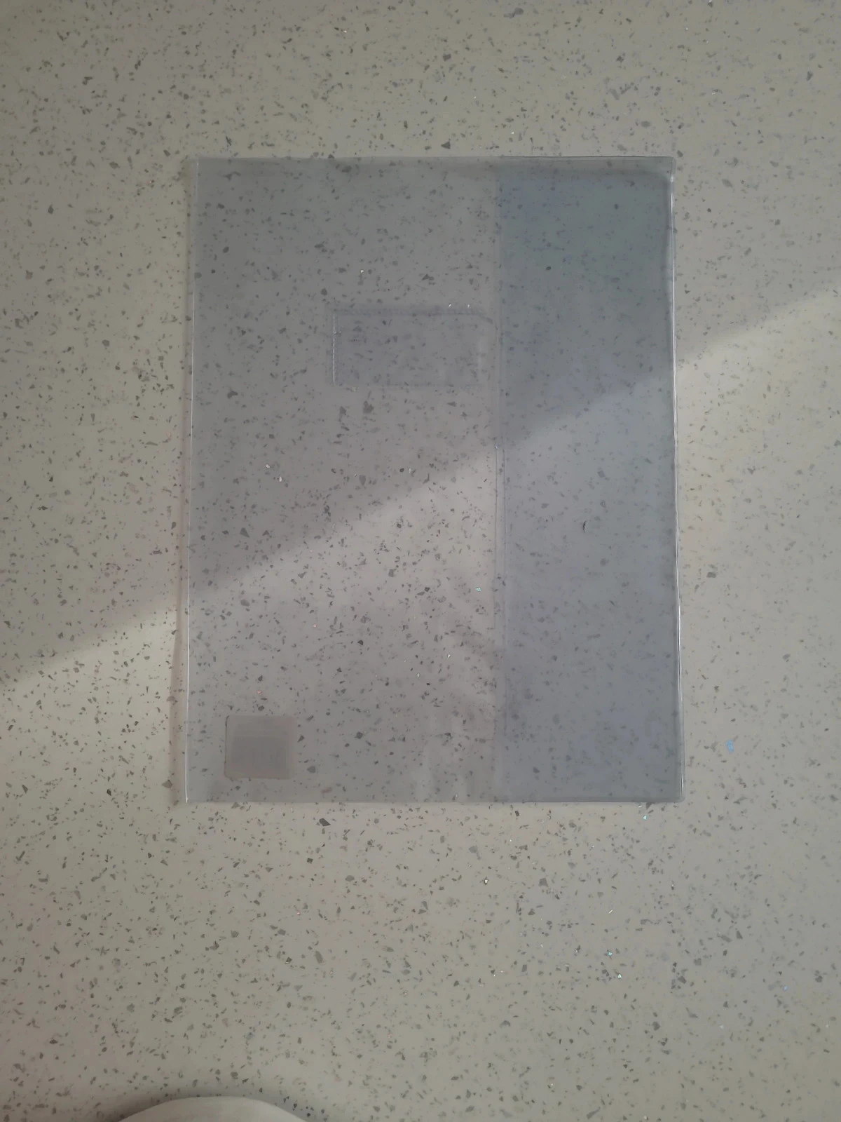 Protégé cahier transparent